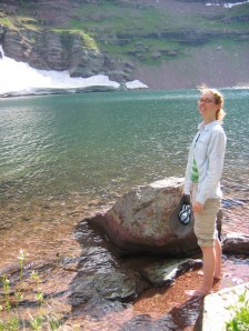 In Cobalt Lake - If you can't feel your feet, they can't hurt