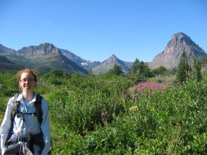 On the way to Upper Two Medicine Lake
